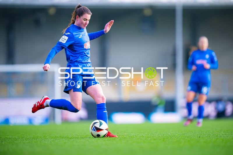 Fußball I Damen I Saison 2024-2025 I Google Pixel Frauen-Bundesliga I 17. Spieltag I TSG 1899 Hoffenheim - 1. FC Köln I 15.03.2025