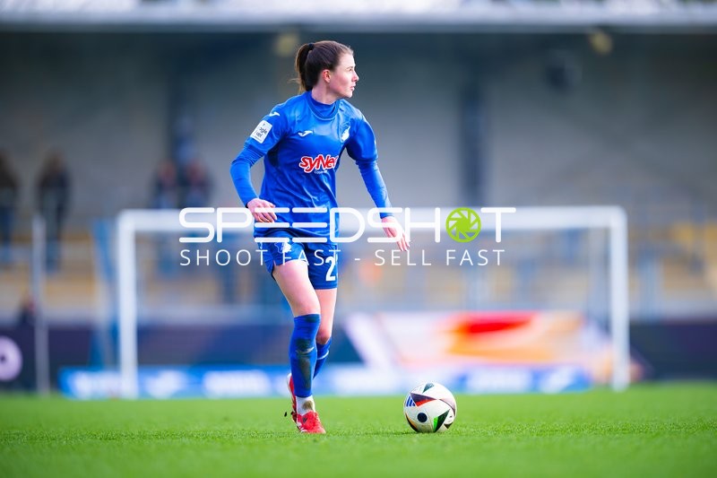 Fußball I Damen I Saison 2024-2025 I Google Pixel Frauen-Bundesliga I 17. Spieltag I TSG 1899 Hoffenheim - 1. FC Köln I 15.03.2025