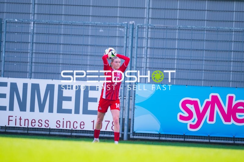 Fußball I Damen I Saison 2024-2025 I Google Pixel Frauen-Bundesliga I 17. Spieltag I TSG 1899 Hoffenheim - 1. FC Köln I 15.03.2025