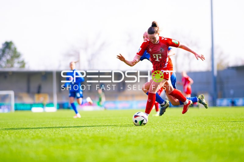 Fußball I Damen I Saison 2024-2025 I Google Pixel Frauen-Bundesliga I 17. Spieltag I TSG 1899 Hoffenheim - 1. FC Köln I 15.03.2025