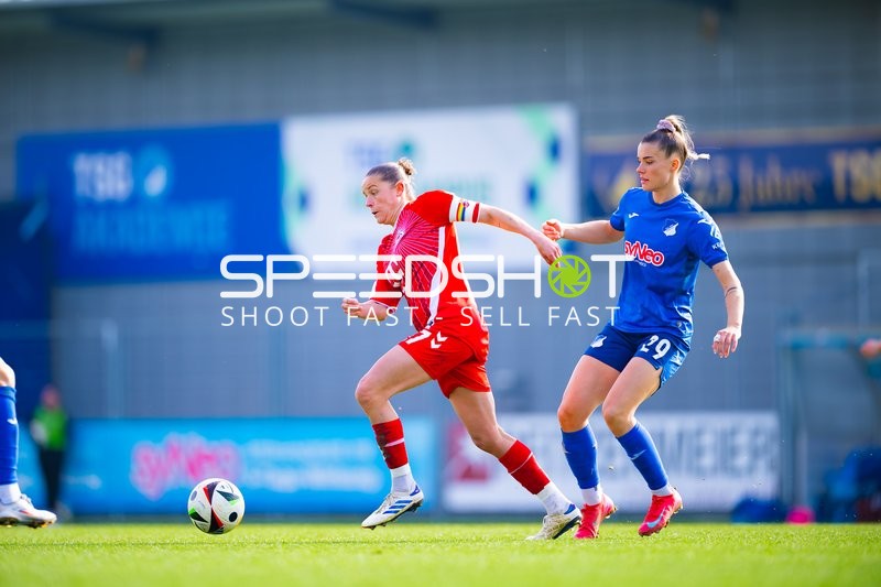 Fußball I Damen I Saison 2024-2025 I Google Pixel Frauen-Bundesliga I 17. Spieltag I TSG 1899 Hoffenheim - 1. FC Köln I 15.03.2025