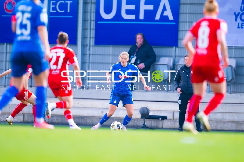 Fußball I Damen I Saison 2024-2025 I Google Pixel Frauen-Bundesliga I 17. Spieltag I TSG 1899 Hoffenheim - 1. FC Köln I 15.03.2025