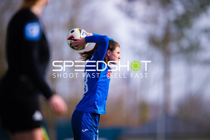 Fußball I Damen I Saison 2024-2025 I Google Pixel Frauen-Bundesliga I 17. Spieltag I TSG 1899 Hoffenheim - 1. FC Köln I 15.03.2025