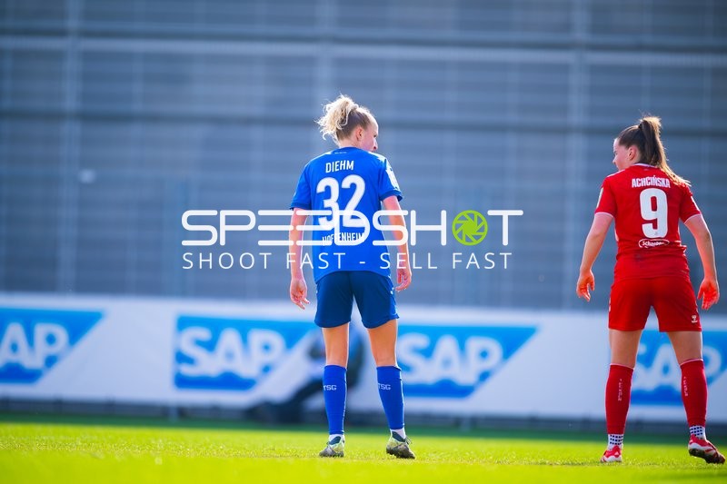 Fußball I Damen I Saison 2024-2025 I Google Pixel Frauen-Bundesliga I 17. Spieltag I TSG 1899 Hoffenheim - 1. FC Köln I 15.03.2025