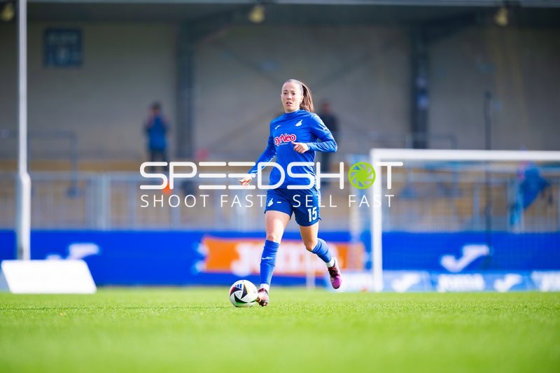 Fußball I Damen I Saison 2024-2025 I Google Pixel Frauen-Bundesliga I 17. Spieltag I TSG 1899 Hoffenheim - 1. FC Köln I 15.03.2025