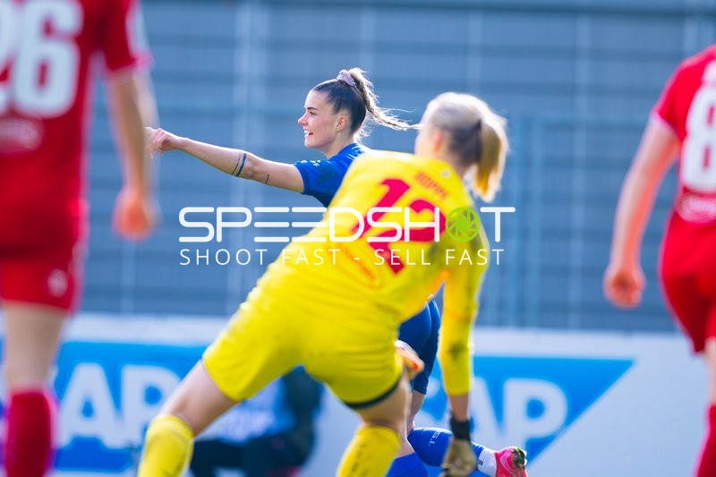 Fußball I Damen I Saison 2024-2025 I Google Pixel Frauen-Bundesliga I 17. Spieltag I TSG 1899 Hoffenheim - 1. FC Köln I 15.03.2025