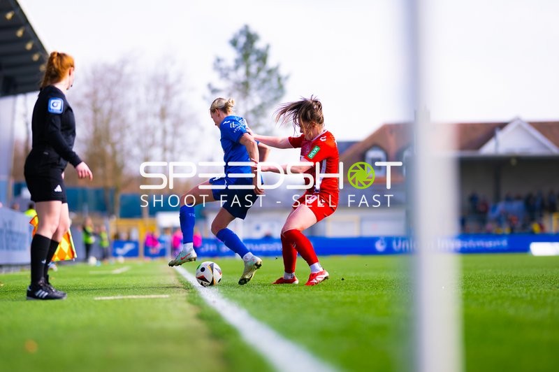 Fußball I Damen I Saison 2024-2025 I Google Pixel Frauen-Bundesliga I 17. Spieltag I TSG 1899 Hoffenheim - 1. FC Köln I 15.03.2025