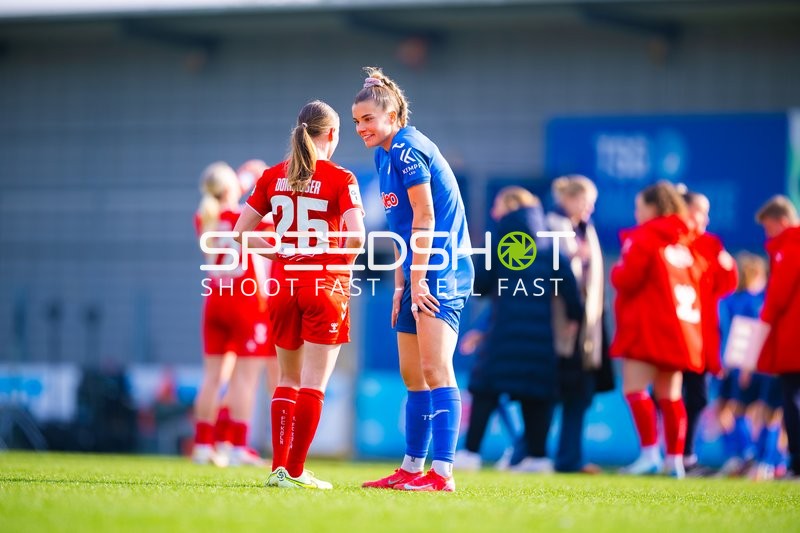 Fußball I Damen I Saison 2024-2025 I Google Pixel Frauen-Bundesliga I 17. Spieltag I TSG 1899 Hoffenheim - 1. FC Köln I 15.03.2025