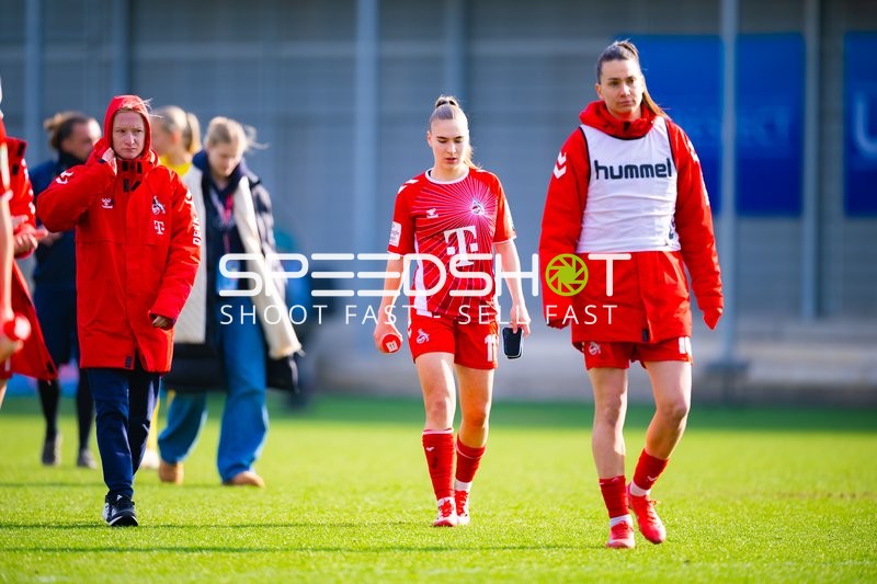 Fußball I Damen I Saison 2024-2025 I Google Pixel Frauen-Bundesliga I 17. Spieltag I TSG 1899 Hoffenheim - 1. FC Köln I 15.03.2025