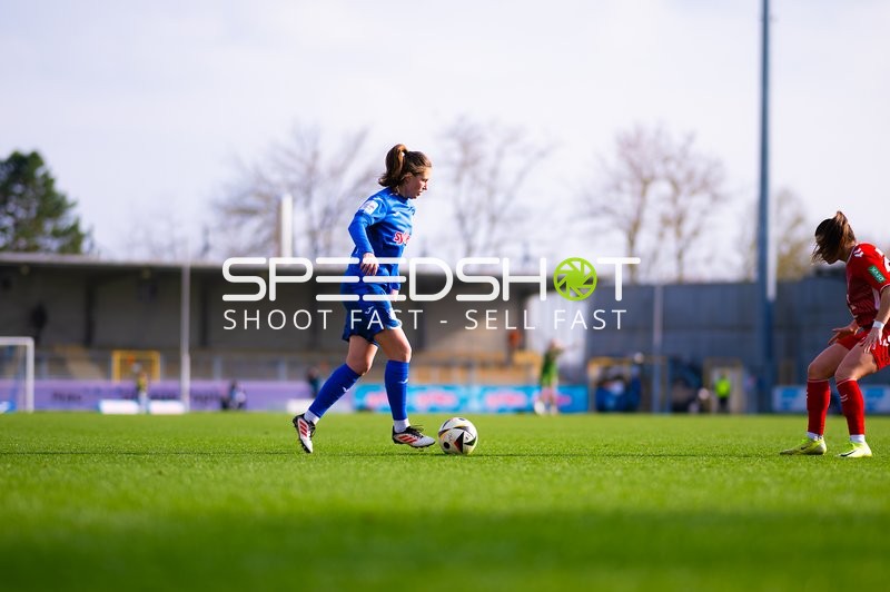 Fußball I Damen I Saison 2024-2025 I Google Pixel Frauen-Bundesliga I 17. Spieltag I TSG 1899 Hoffenheim - 1. FC Köln I 15.03.2025