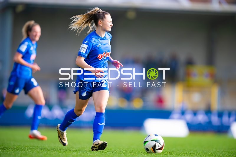 Fußball I Damen I Saison 2024-2025 I Google Pixel Frauen-Bundesliga I 17. Spieltag I TSG 1899 Hoffenheim - 1. FC Köln I 15.03.2025