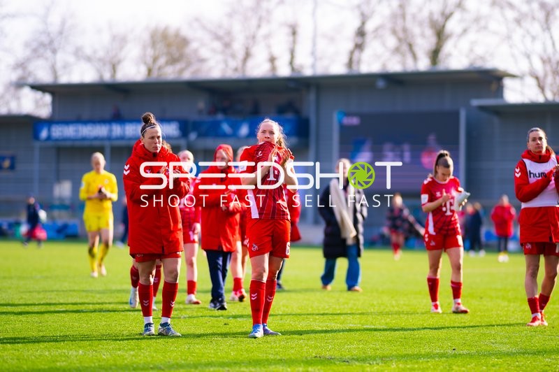Fußball I Damen I Saison 2024-2025 I Google Pixel Frauen-Bundesliga I 17. Spieltag I TSG 1899 Hoffenheim - 1. FC Köln I 15.03.2025