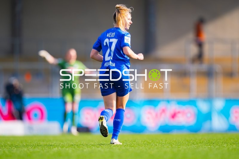 Fußball I Damen I Saison 2024-2025 I Google Pixel Frauen-Bundesliga I 17. Spieltag I TSG 1899 Hoffenheim - 1. FC Köln I 15.03.2025