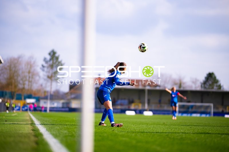 Fußball I Damen I Saison 2024-2025 I Google Pixel Frauen-Bundesliga I 17. Spieltag I TSG 1899 Hoffenheim - 1. FC Köln I 15.03.2025