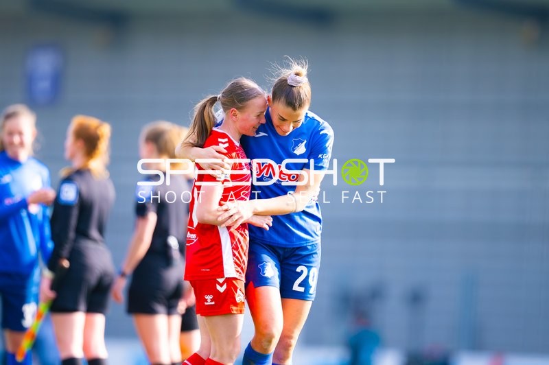 Fußball I Damen I Saison 2024-2025 I Google Pixel Frauen-Bundesliga I 17. Spieltag I TSG 1899 Hoffenheim - 1. FC Köln I 15.03.2025