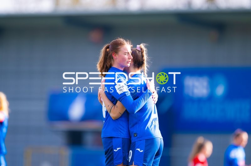 Fußball I Damen I Saison 2024-2025 I Google Pixel Frauen-Bundesliga I 17. Spieltag I TSG 1899 Hoffenheim - 1. FC Köln I 15.03.2025