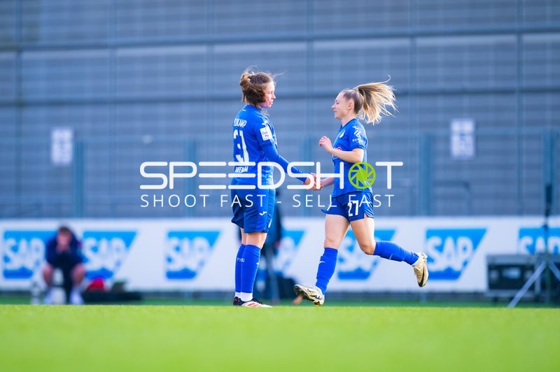 Fußball I Damen I Saison 2024-2025 I Google Pixel Frauen-Bundesliga I 17. Spieltag I TSG 1899 Hoffenheim - 1. FC Köln I 15.03.2025