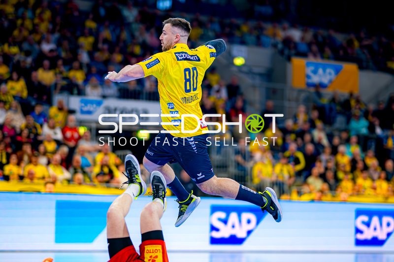 Handball I Herren I Saison 2024-2025 I Daikin HBL I 24. Spieltag I Rhein-Neckar Löwen - TSV Hannover-Burgdorf I 20.03.2025