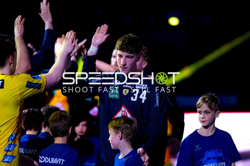 Handball I Herren I Saison 2024-2025 I Daikin HBL I 24. Spieltag I Rhein-Neckar Löwen - TSV Hannover-Burgdorf I 20.03.2025