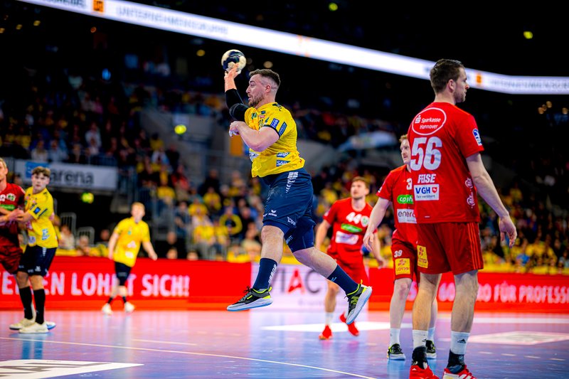 Handball I Herren I Saison 2024-2025 I Daikin HBL I 24. Spieltag I Rhein-Neckar Löwen - TSV Hannover-Burgdorf I 20.03.2025