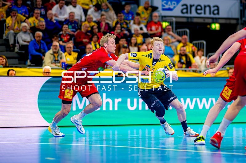 Handball I Herren I Saison 2024-2025 I Daikin HBL I 24. Spieltag I Rhein-Neckar Löwen - TSV Hannover-Burgdorf I 20.03.2025