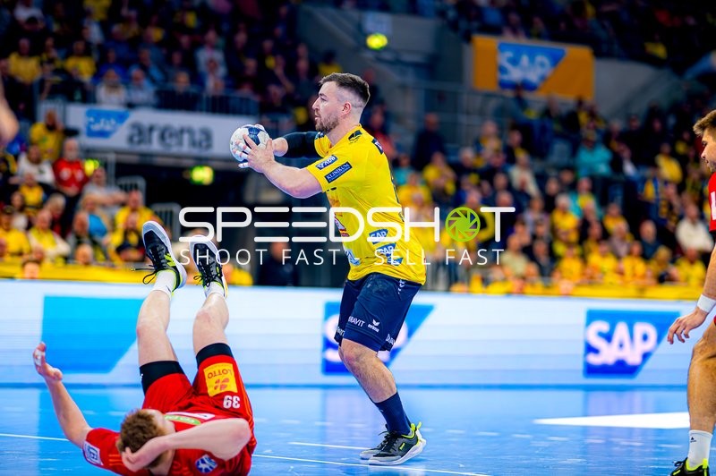 Handball I Herren I Saison 2024-2025 I Daikin HBL I 24. Spieltag I Rhein-Neckar Löwen - TSV Hannover-Burgdorf I 20.03.2025