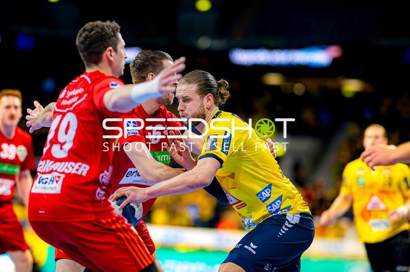 Handball I Herren I Saison 2024-2025 I Daikin HBL I 24. Spieltag I Rhein-Neckar Löwen - TSV Hannover-Burgdorf I 20.03.2025