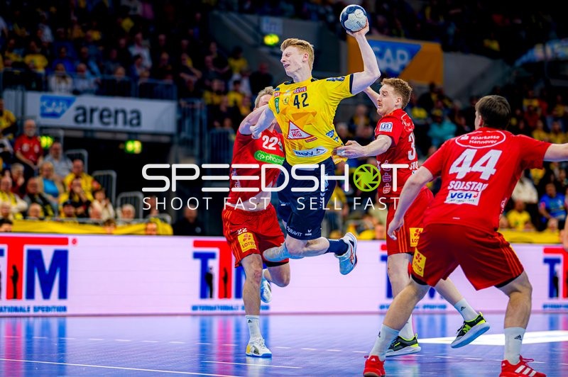 Handball I Herren I Saison 2024-2025 I Daikin HBL I 24. Spieltag I Rhein-Neckar Löwen - TSV Hannover-Burgdorf I 20.03.2025