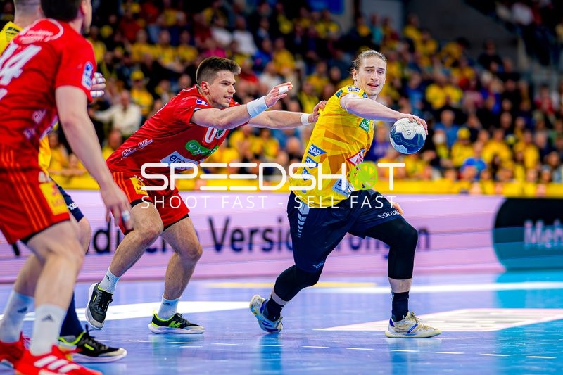 Handball I Herren I Saison 2024-2025 I Daikin HBL I 24. Spieltag I Rhein-Neckar Löwen - TSV Hannover-Burgdorf I 20.03.2025