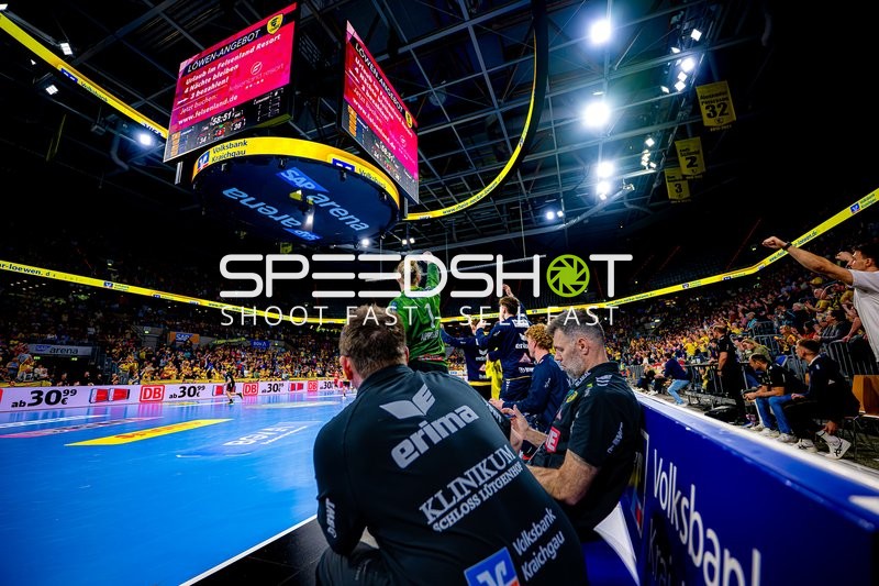 Handball I Herren I Saison 2024-2025 I Daikin HBL I 24. Spieltag I Rhein-Neckar Löwen - TSV Hannover-Burgdorf I 20.03.2025