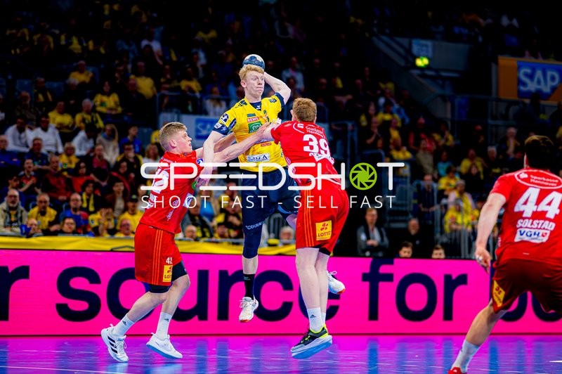 Handball I Herren I Saison 2024-2025 I Daikin HBL I 24. Spieltag I Rhein-Neckar Löwen - TSV Hannover-Burgdorf I 20.03.2025