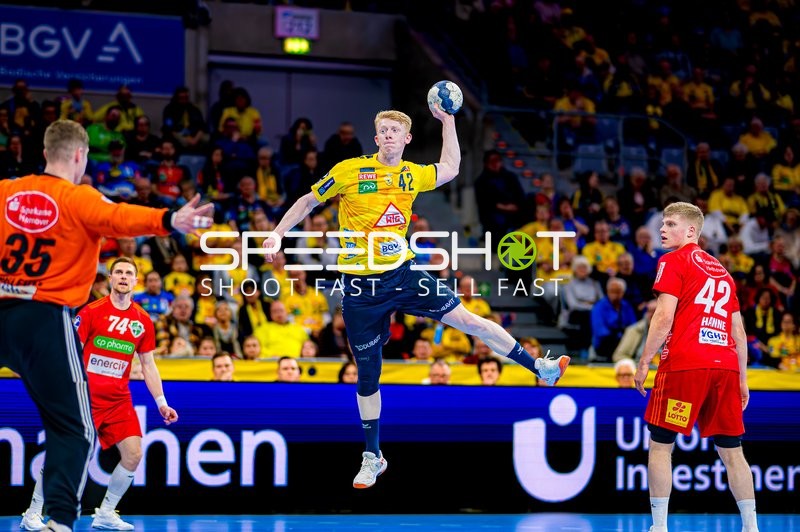 Handball I Herren I Saison 2024-2025 I Daikin HBL I 24. Spieltag I Rhein-Neckar Löwen - TSV Hannover-Burgdorf I 20.03.2025