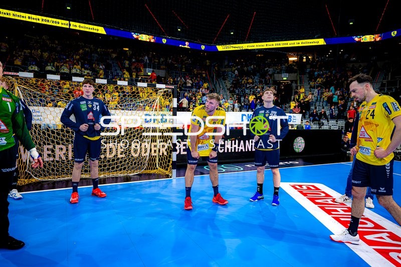 Handball I Herren I Saison 2024-2025 I Daikin HBL I 24. Spieltag I Rhein-Neckar Löwen - TSV Hannover-Burgdorf I 20.03.2025