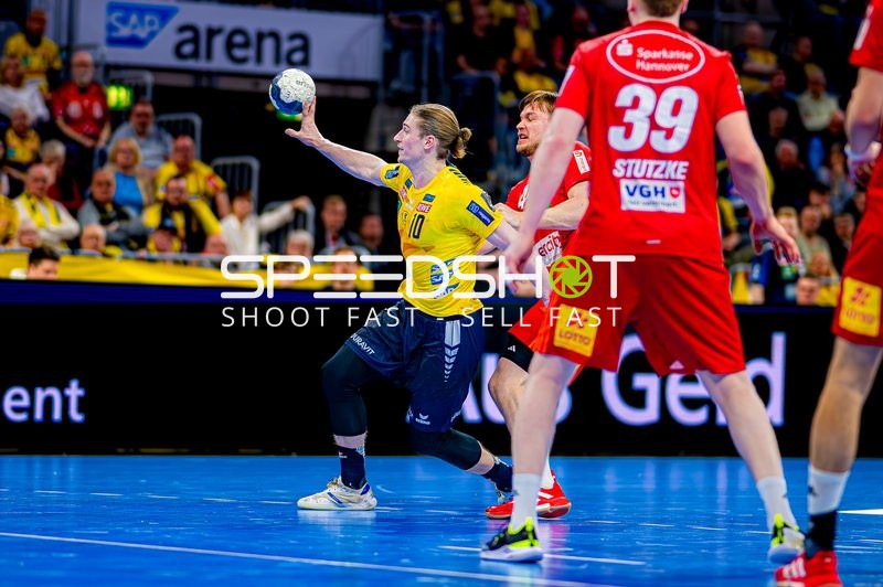 Handball I Herren I Saison 2024-2025 I Daikin HBL I 24. Spieltag I Rhein-Neckar Löwen - TSV Hannover-Burgdorf I 20.03.2025