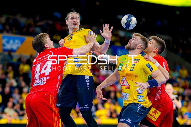 Handball I Herren I Saison 2024-2025 I Daikin HBL I 24. Spieltag I Rhein-Neckar Löwen - TSV Hannover-Burgdorf I 20.03.2025