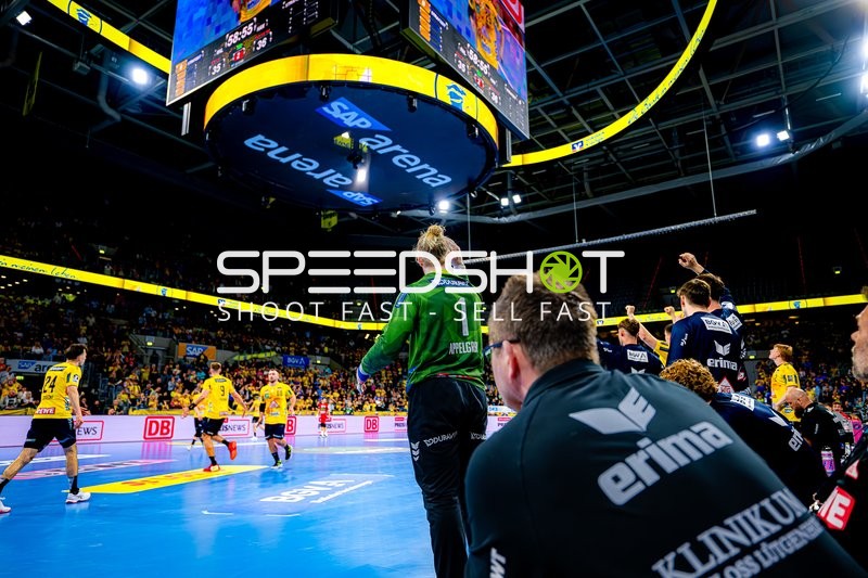 Handball I Herren I Saison 2024-2025 I Daikin HBL I 24. Spieltag I Rhein-Neckar Löwen - TSV Hannover-Burgdorf I 20.03.2025