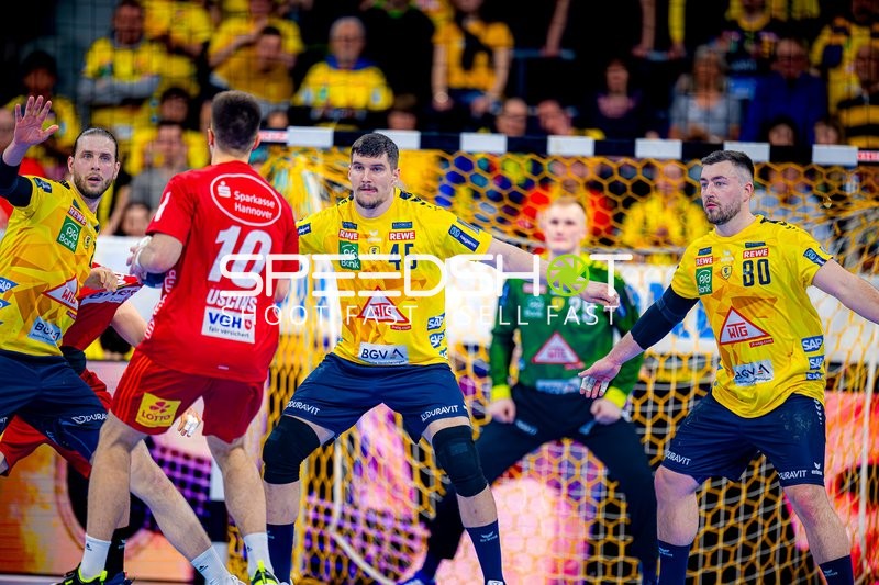 Handball I Herren I Saison 2024-2025 I Daikin HBL I 24. Spieltag I Rhein-Neckar Löwen - TSV Hannover-Burgdorf I 20.03.2025
