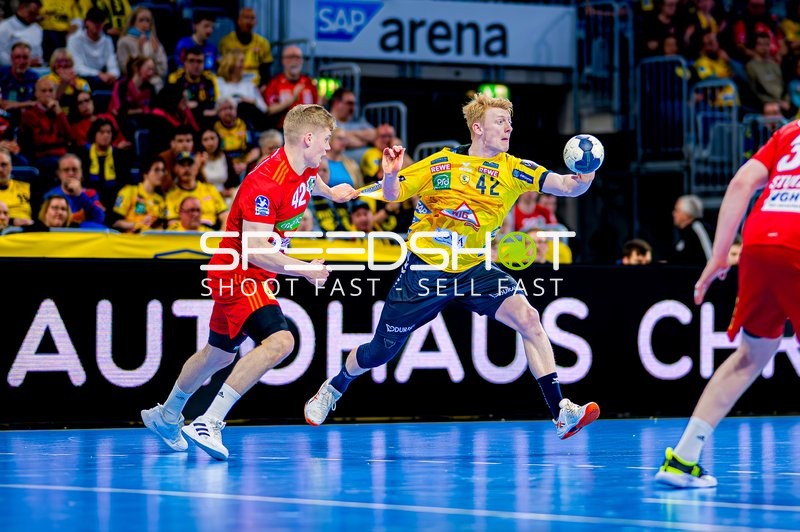 Handball I Herren I Saison 2024-2025 I Daikin HBL I 24. Spieltag I Rhein-Neckar Löwen - TSV Hannover-Burgdorf I 20.03.2025