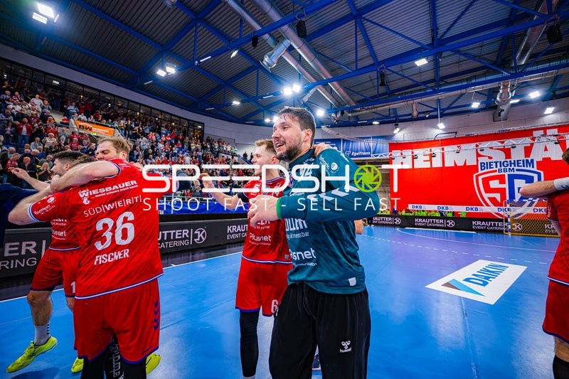 Handball I Herren I Saison 2024-2025 I Daikin HBL I 24. Spieltag I SG BBM Bietigheim - VfL Potsdam I 22.03.2025