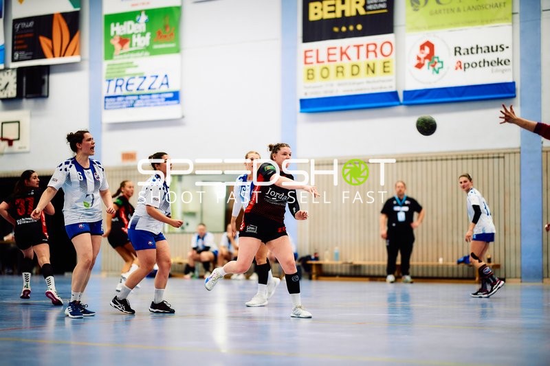 Spielszene im Handballspiel