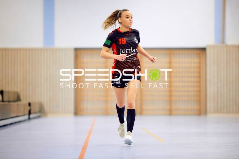 Spielerin auf dem Spielfeld