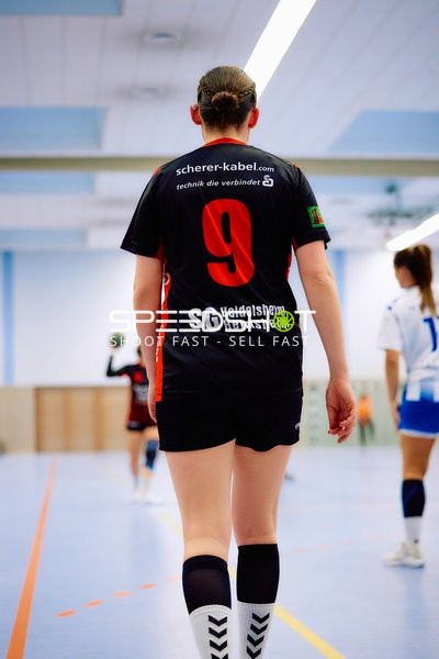 Spielerin Nummer 9 in Aktion