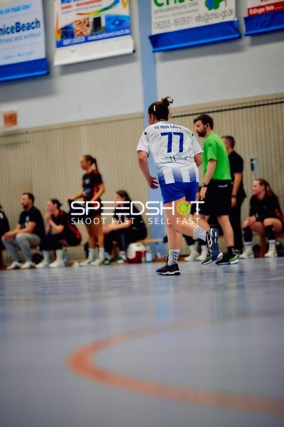 Spielerin Nr. 77 des TV Edingen in Aktion