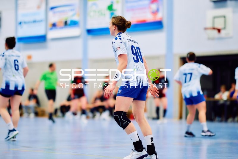 Spieler von TV Edingen in Aktion