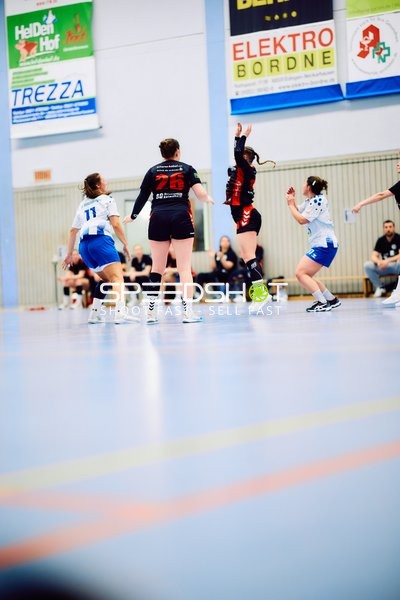 Wurfaktion von SG Heidelsheim/Helmsheim gegen TV Edingen