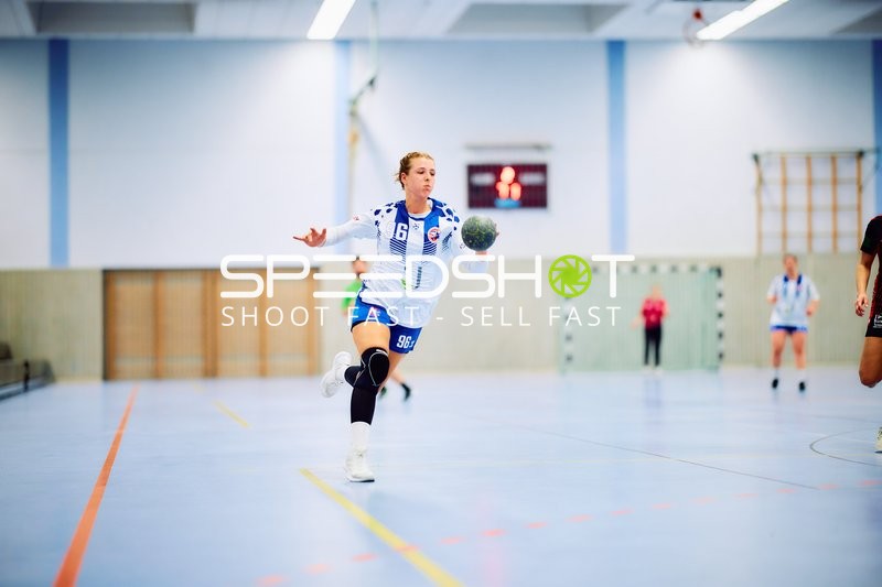 Angriff von TV Edingen in der ersten Hälfte