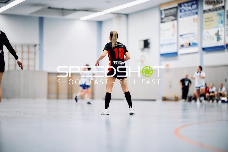 Spielerin der SG Heidelsheim/Helmsheim auf dem Spielfeld