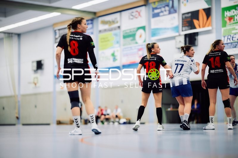 Spielerinnen sind in Bewegung