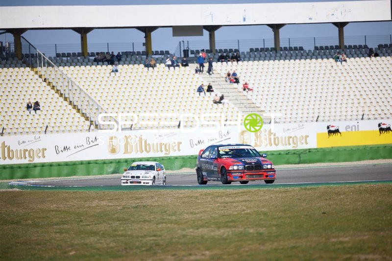 Rennszene in Hockenheim