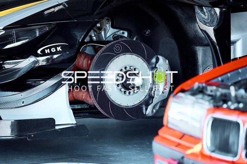 Bremssystem in technischer Inspektion